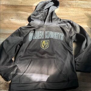 NHL Vegas Golden Knights Youth Black Hooded Pullover